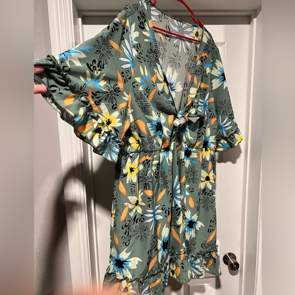 Beautiful Never Used Jade Green Dress size 22